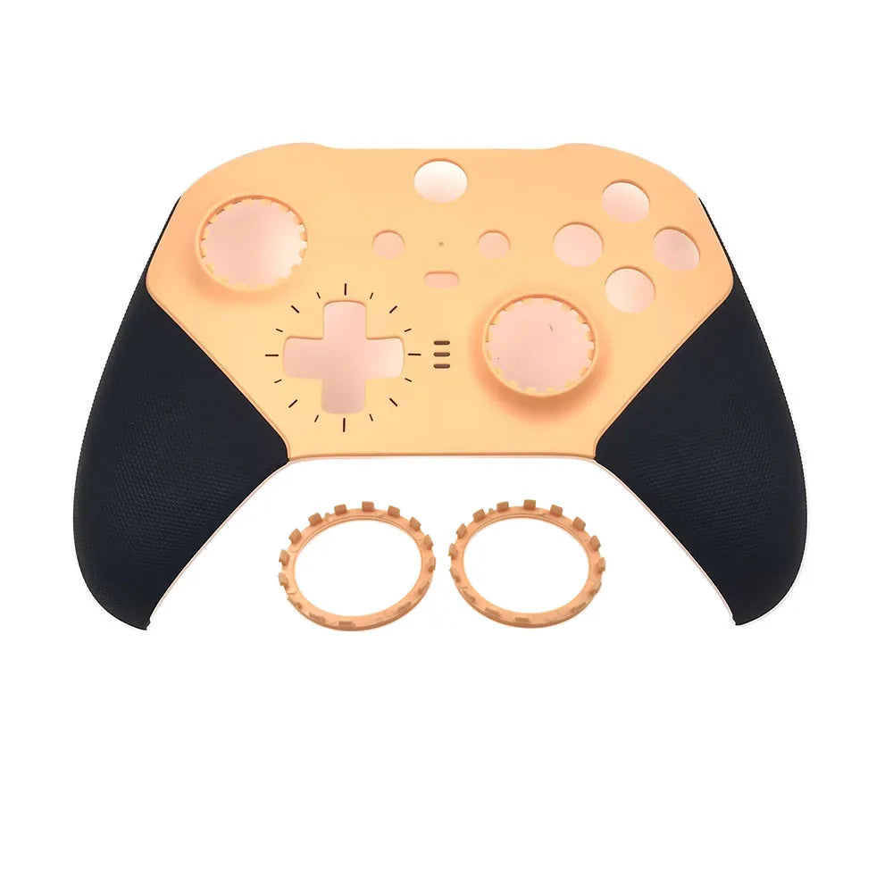 1Set Replacement Housing Shell For Xbox One Elite Series 2 Controller Front Cover Shell Case Faceplate Thumbstick Rings Game console repair parts