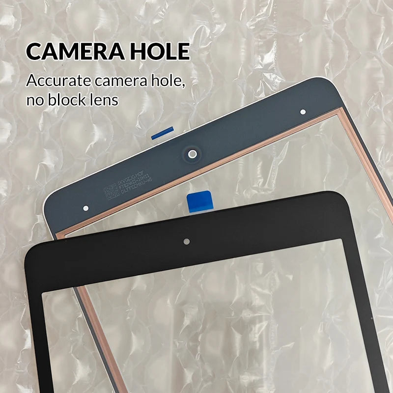 1Pcs Touchscreen Orginal For iPad Mini5 Touch Screen A2126 A2124 A2133 A2125 Front Glass Digitizer Panel Replacement With Oca  iPad repair parts