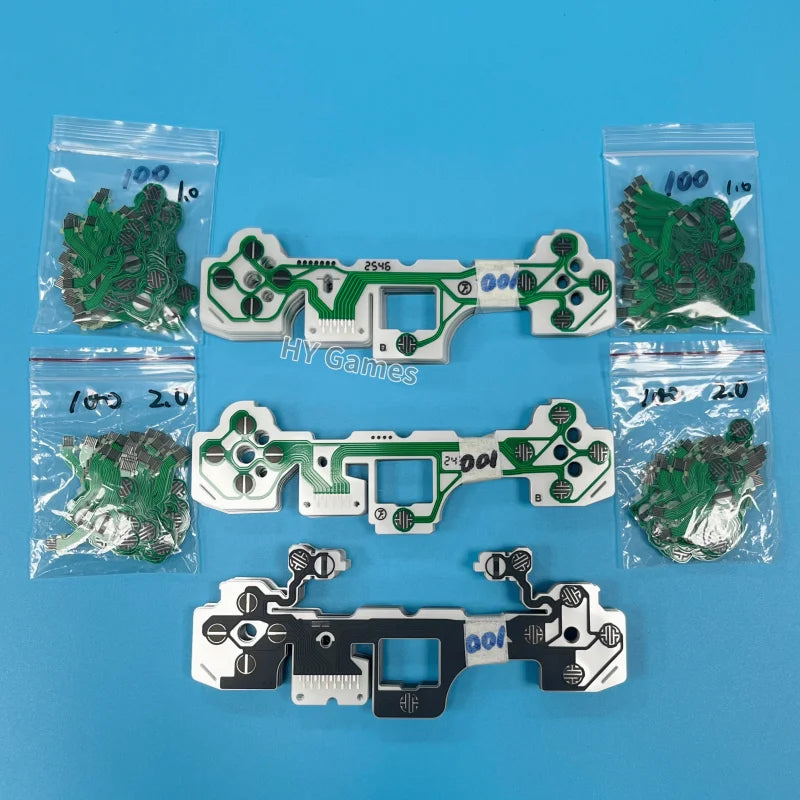 300pcs/lot Original New Conductive Film for PS5 Controller BDM 010 020 030 Flex Cable Button Ribbon Circuit Board Repair Part  Game console repair parts
