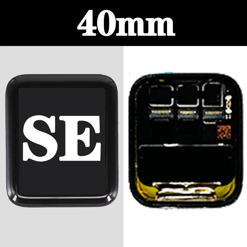 OLED for Apple Watch Series 1 2 3 4 5 6 SE 7 LCD Touch Screen Display Digitizer Assembly iWatch Substitution 38/42/40/44/41/45mm iWatch repair parts