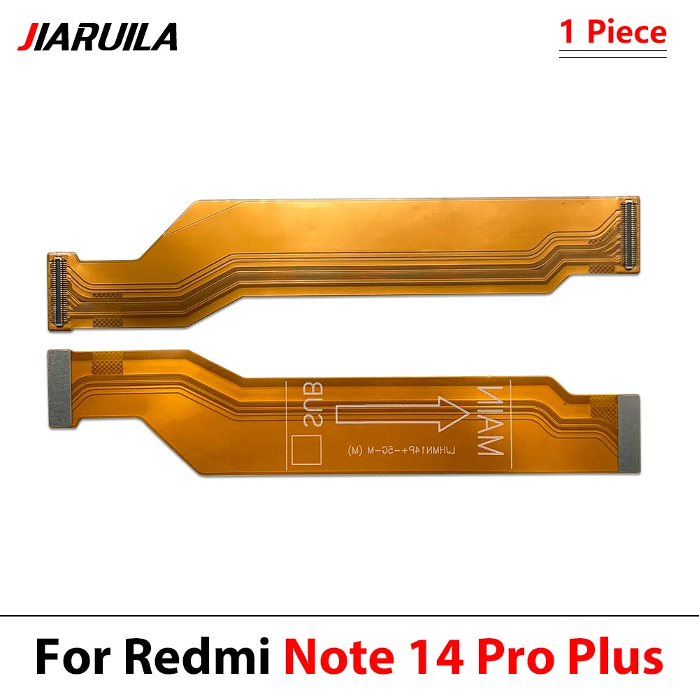 New For Xiaomi Redmi Note 13 14 15 Pro Plus 4G 5G Main Board Mainboard Connector Motherboard Flex Cable Xiaomi  Xiao mi phone repair parts