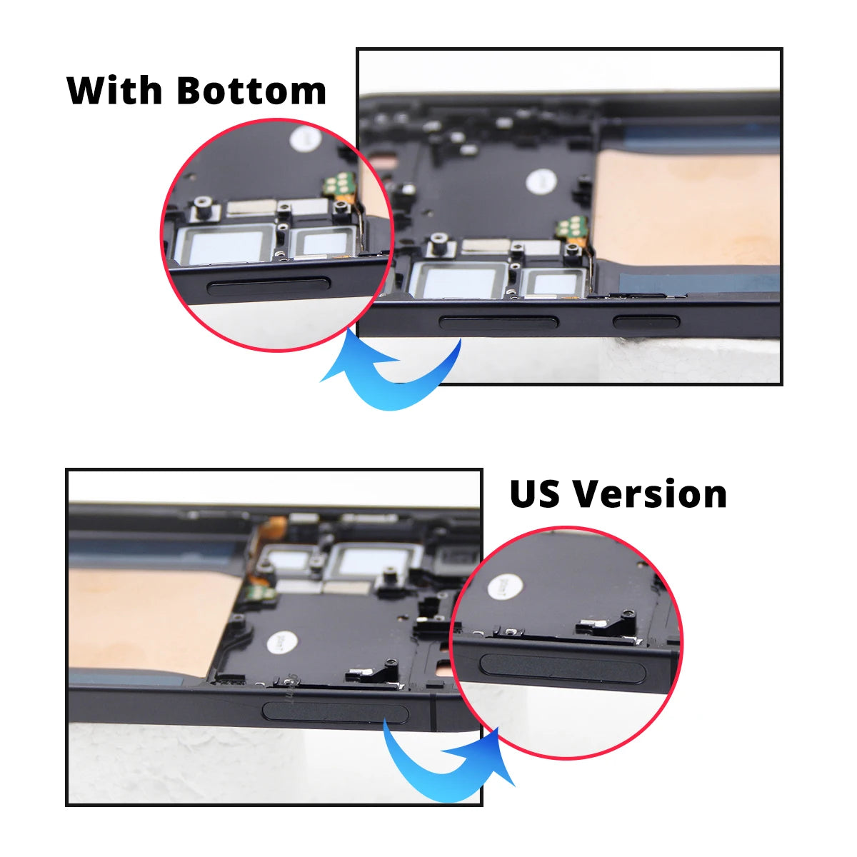 6.7'' AMOLED S25+ For Samsung S25 Plus S25+ S936B S936U S936W S936N S936E With Frame LCD Display Touch Screen Digitizer Assembly Samsung phone repair parts