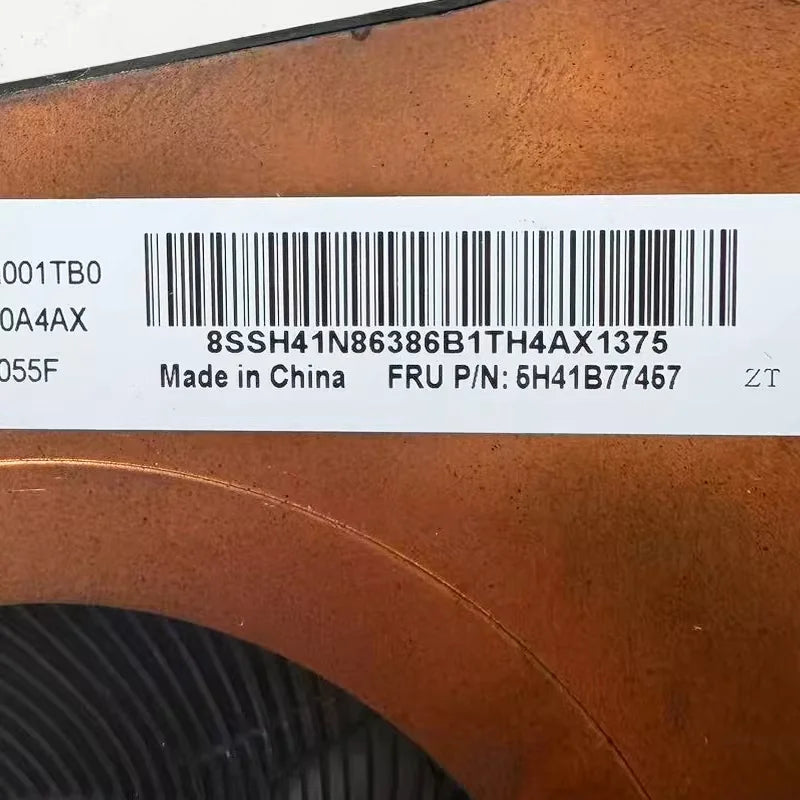 NEW ORIGINAL Laptop CPU GPU Cooling Fan With Heatsink For Lenovo ThinkPad E14 Gen6 E16 Gen2 AMD 5H41B77457 Lenovo laptop repair parts