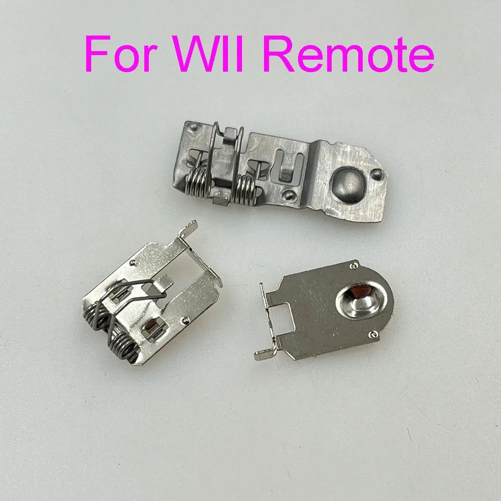 10Set Battery Holder for WII Game Remote Controller Joystick Joypad Nunchuck Hand Curved Game Handle Accessories Game console repair parts