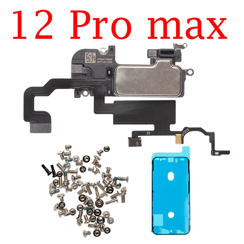 Speaker For iPhone X Xs 11 12 Pro Max XR Proximity Sensor Sound Earpiece Speaker Flex Cable Phone Parts iPhone phone repair parts