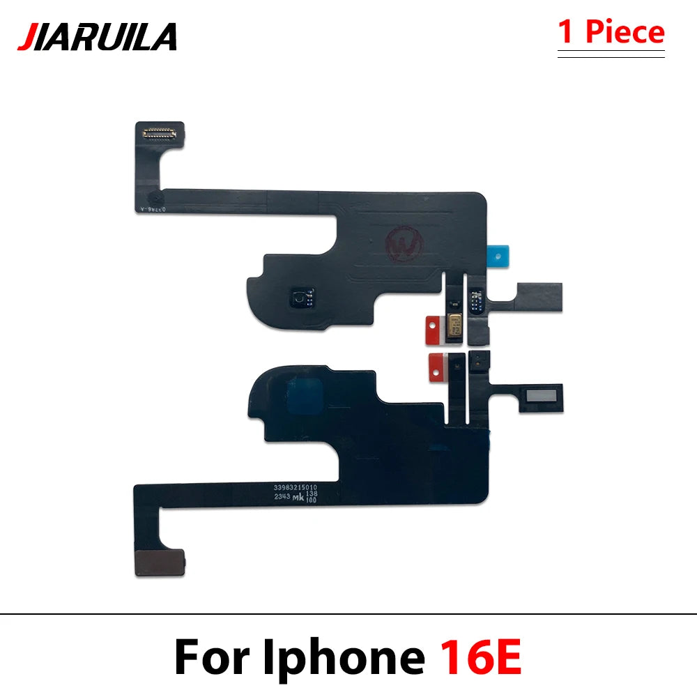 Earpiece Proximity Light Sensor Flex Cable with Mic For iPhone 13 14 15 16 17 Pro Max Plus Mini 16E Air Ear Speaker Repair Parts iPhone phone repair parts