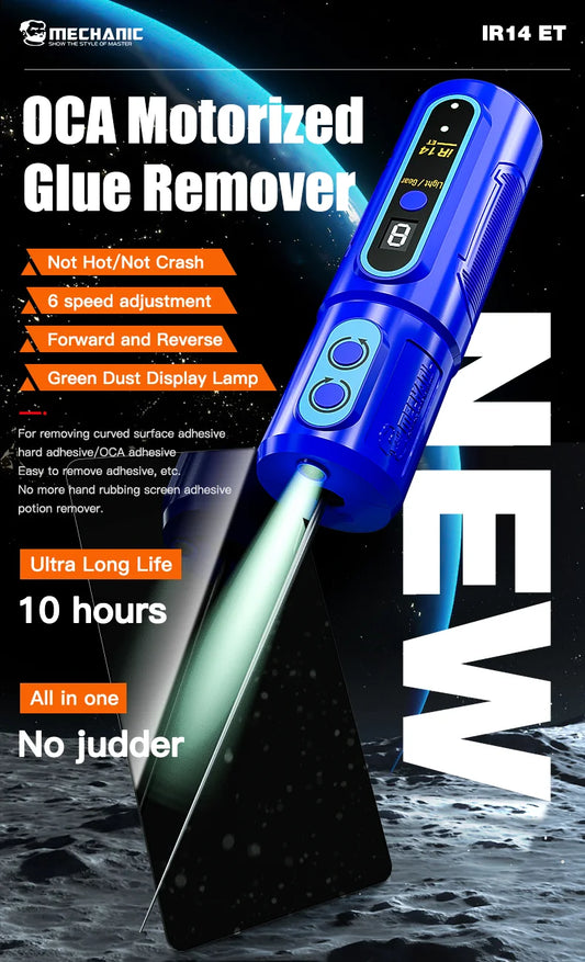MECHANIC IR14 ET Phone LCD Glue Remover Cell Phone LCD Screen OCA Glue Adhesive Clean Machine With Dust Lamp Phone Repair Tool Professional Repair Tools