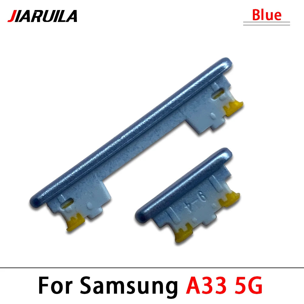 New Power Button + Volume Side Button Key For Samsung A33 A34 A53 A73 5G Samsung phone repair parts