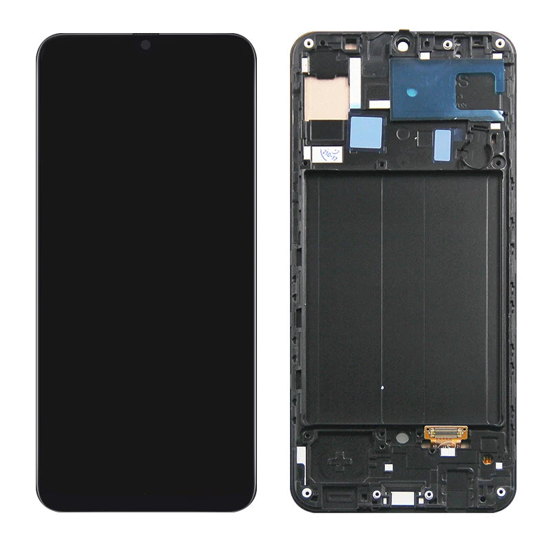 A50 Display Screen With Frame Assembly for Samsung Galaxy A50 A505 A505F/DS LCD Display Digital Touch Screen Replacement Samsung phone repair parts