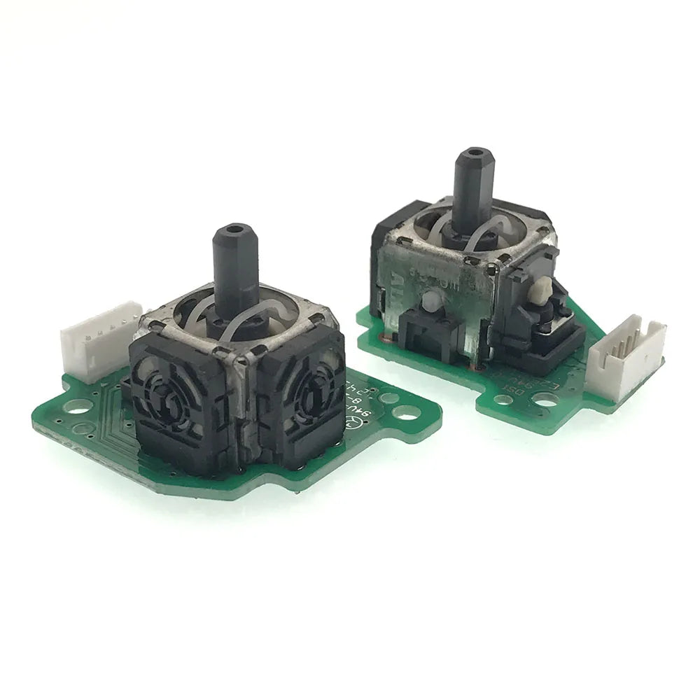 Right Left Analog 3D Joystick Thumb Repair Module Part with Printed Circuit Board for Wii Wiiu Gamepad Controller Game console repair parts