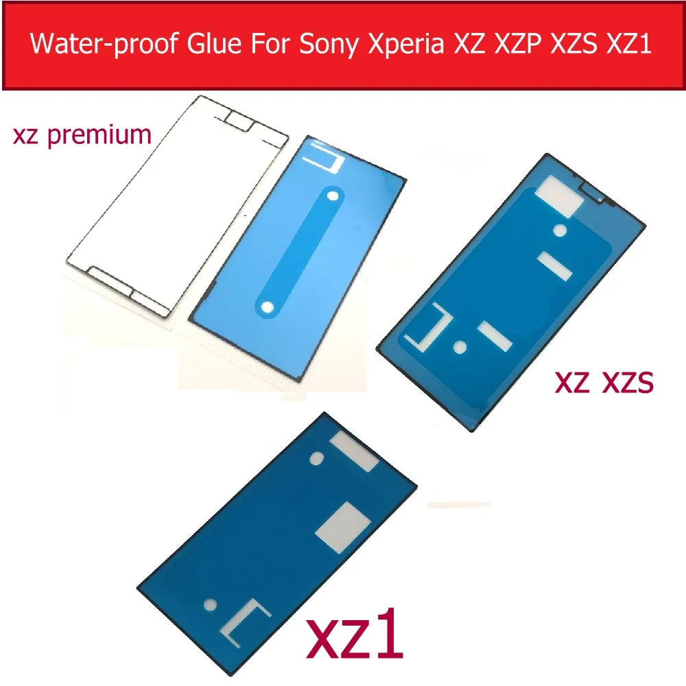 Genuine Front LCD Display Lcd Waterproof Glue For Sony Xperia XZ Premium XZ XZS XZ1 Compact Back Cover Adhesive Tape Sticker Sony phone repair parts