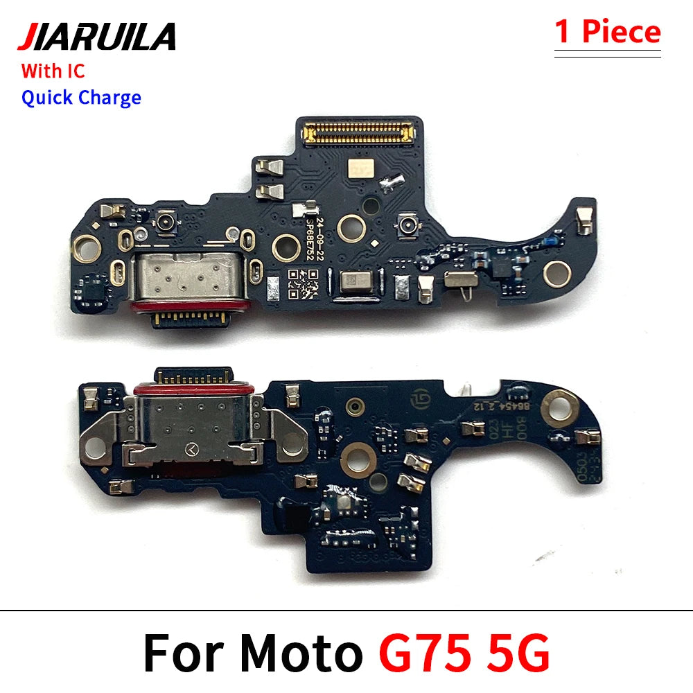 USB Charger Charging Board Port Connector Flex Cable For Moto G04 G14 G24 G54 G64 G84 G34 G45 G05 G15 G75 G85 G06 G56 G86 Power Motorola phone repair parts