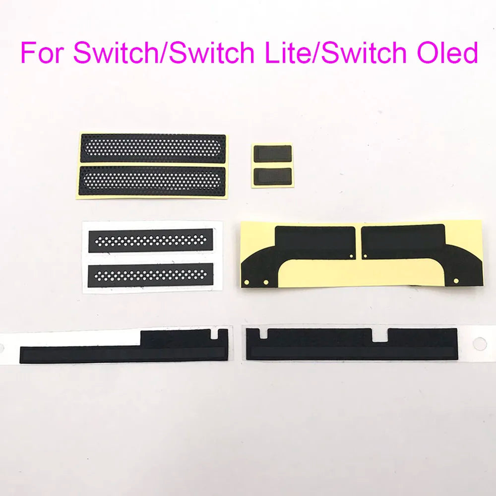 1Pair Left Right Dust Net Cooling Network Replacement For Nintendo Switch NS Lite Game Console For Switch Oled Speakers Dust Net Game console repair parts