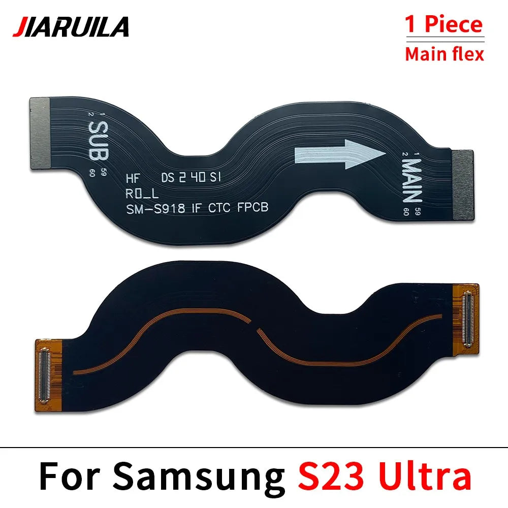 New Main Board Motherboard Mainboard Connector Board Flex Cable For Samsung S20 S21 S22 S23 S24 Plus Ultra Fe Samsung phone repair parts