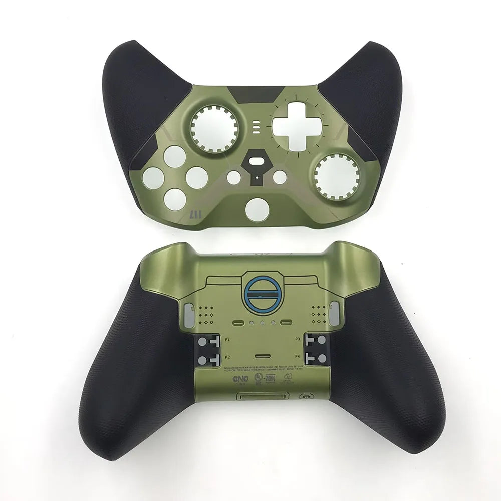 1Set Repair Part For Microsoft XBOX One Elite Series 2 Controller Front Back Housing Shell Back Case Cover Game console repair parts