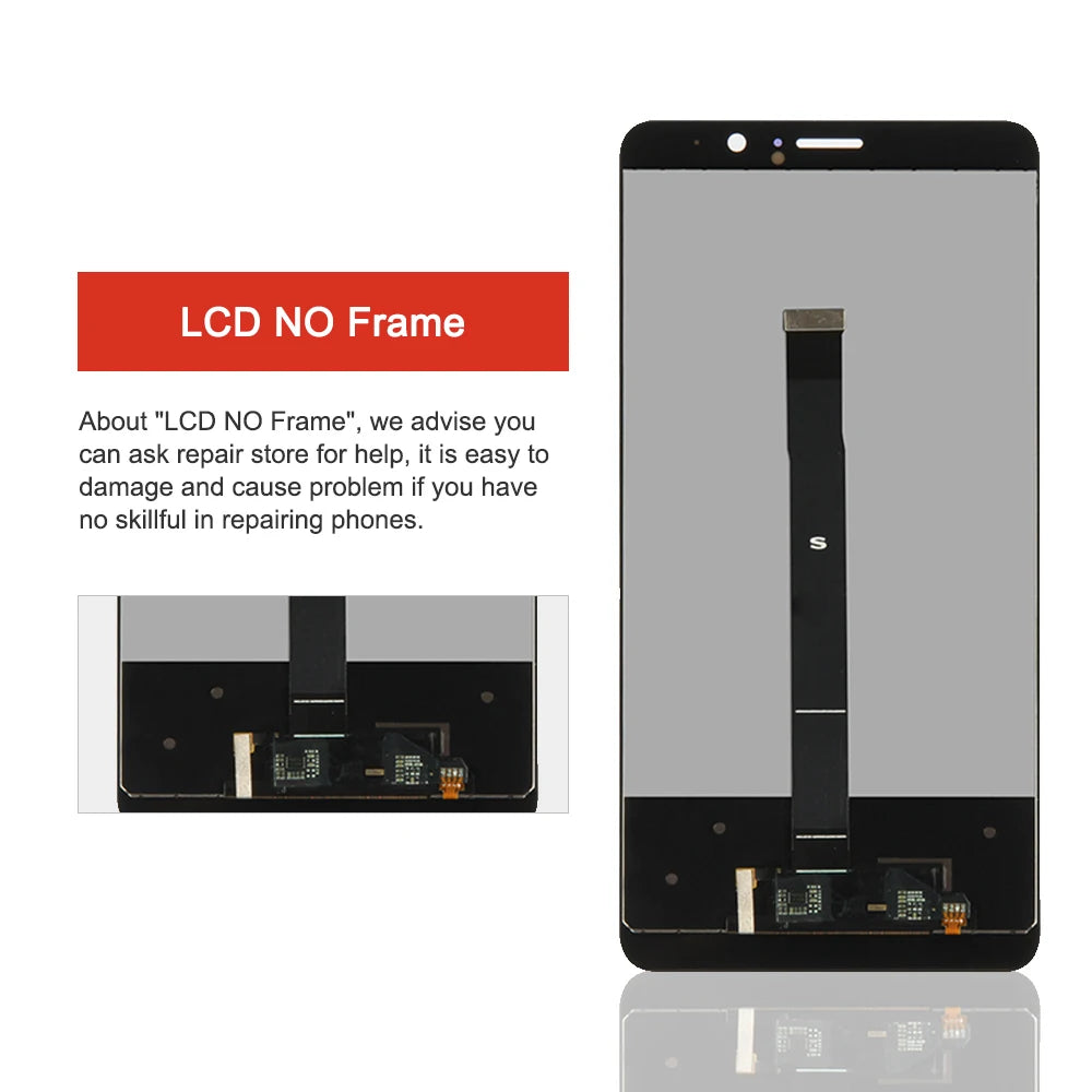 5.9'' Display IPS For Huawei Mate 9 LCD ,with Frame Touch Screen Digitizer Assembly For Mate9 LCD MHA-L29, MHA-L09, MHA-AL00 LCD HUAWEI phone repair parts