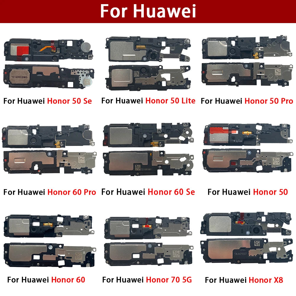 New For Huawei Honor 50 60 70 Pro Lite Se X6s X6 X7 X7A X8 X8A X9 X9A 5G Loud Speaker Buzzer Ringer Loudspeaker Flex Cable Huawei phone repair parts