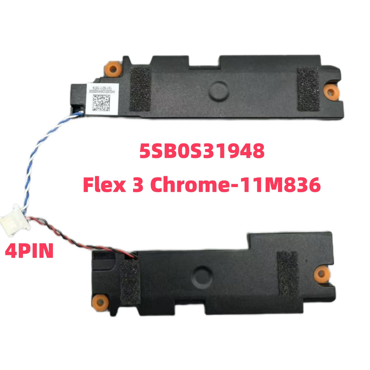 New Original 4PIN Speaker 5SB0S31948 for Lenovo Flex 3 Chromebook 11M836 Replacement Part Lenovo laptop repair parts