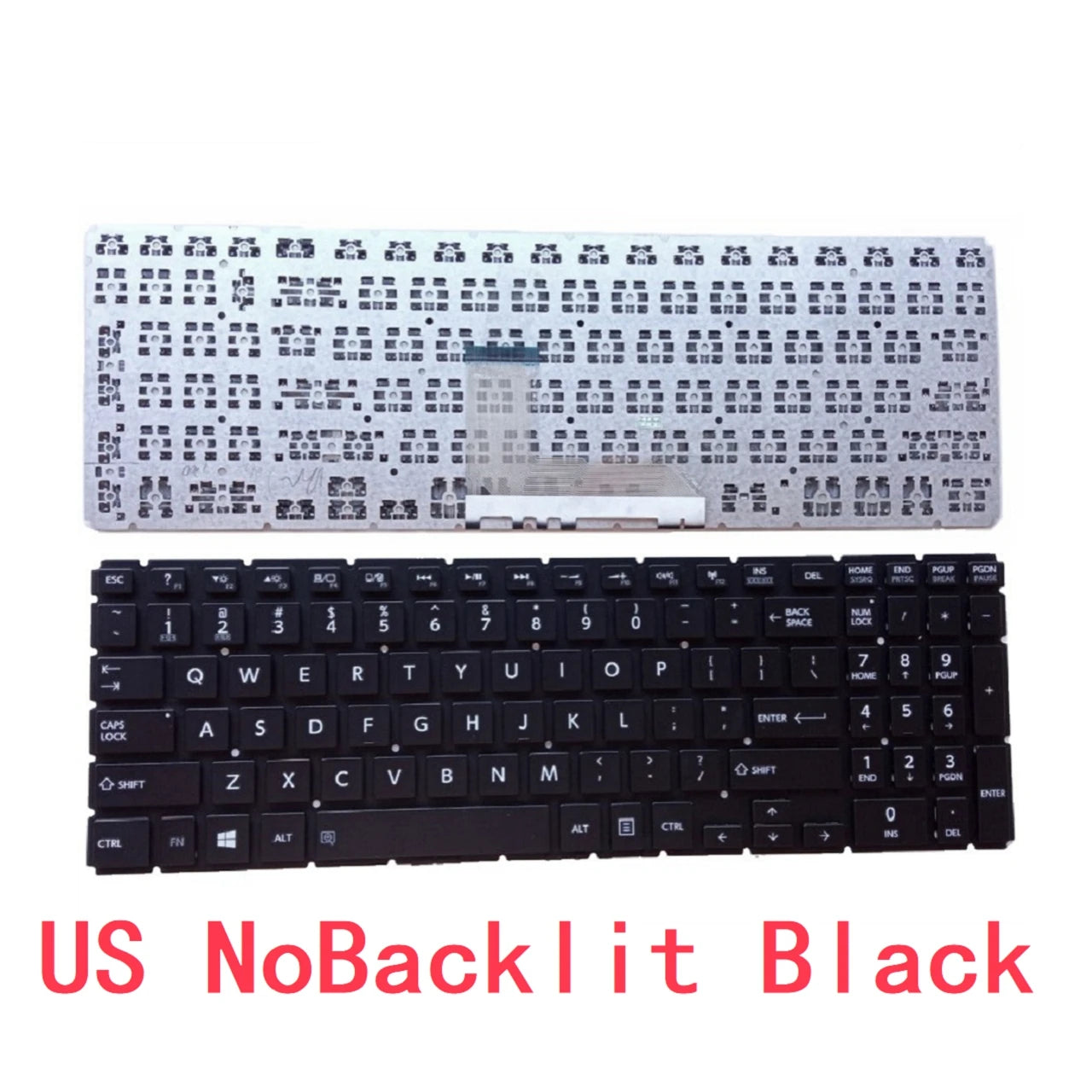 New US UI Russian Spanish Arab Laptop Backlit Keyboard For Toshiba Satellite L50-B L55-B L50D-B L55DT-B S50-B S55-B TOSHIBA laptop repair parts
