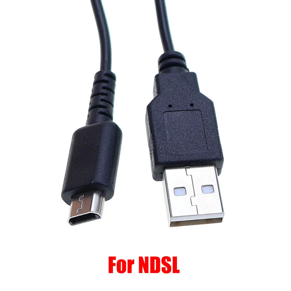For DS Lite DSL NDSL GBM For NDSi 3DS New 3DS XL LL NDS GBA SP Game Console USB Data Charger Line Charging Power Cable Cord Game console repair parts
