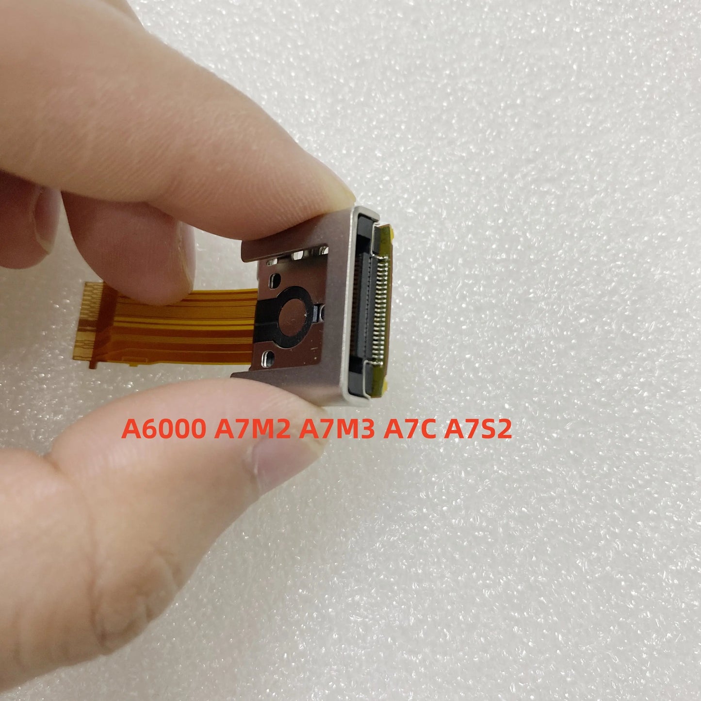 New Original Camera Hot Shoe for Sony A7M2 A7M3 A7R3 A6000 Camera Body Top Hotshoe Repair Parts Silver Digital Camera repair parts