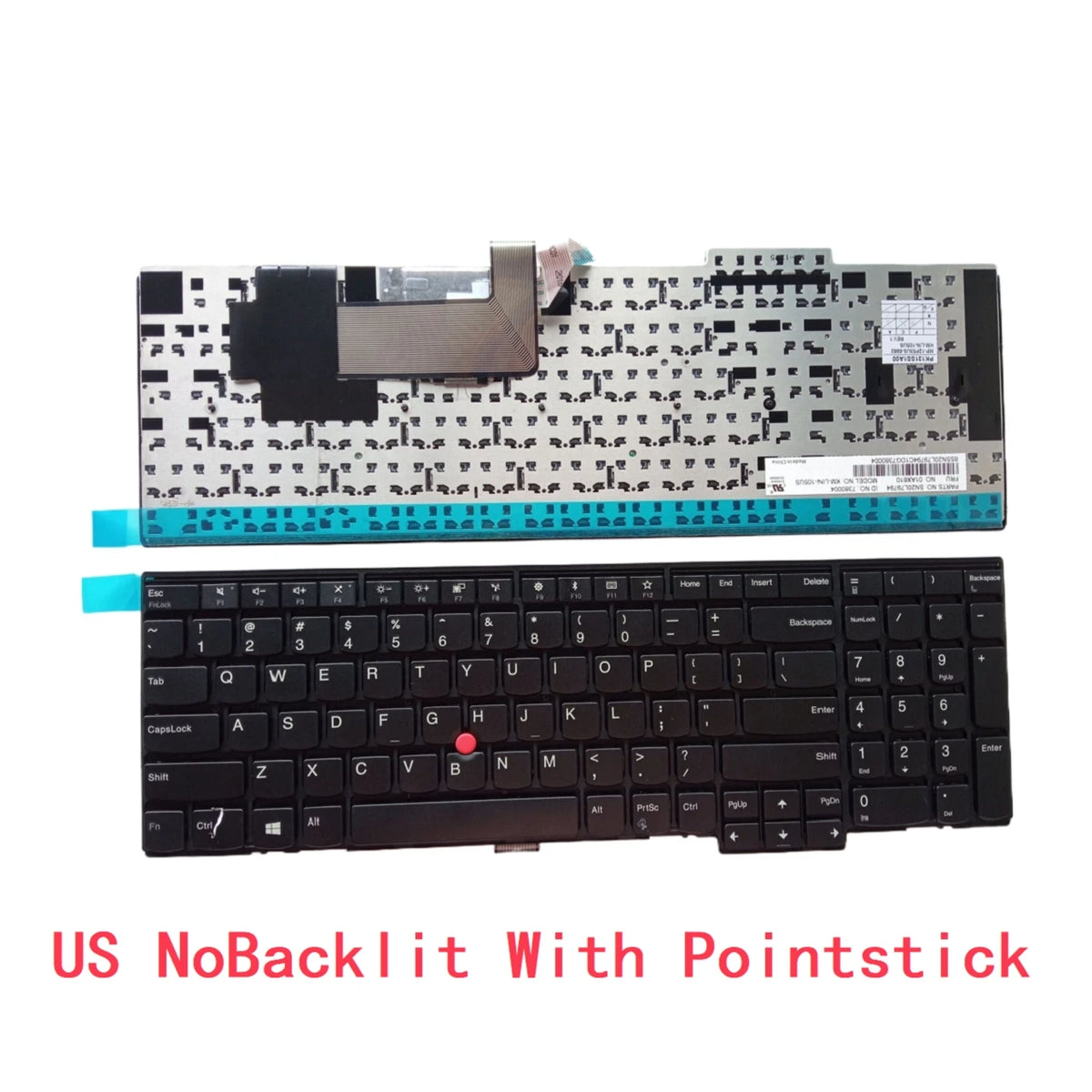 New US Spanish Laptop Keyboard For Lenovo Thinkpad L540 L560 L570 P50S T560 W540 T540P W541 T550 W550S 6 screws Lenovo laptop repair parts