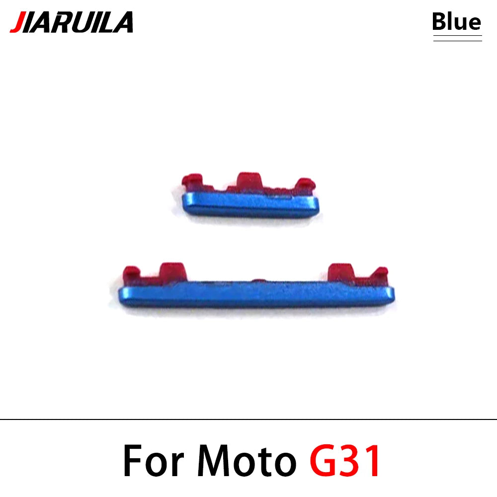 10Pcs/Lot, New For Motorola For Moto G10 G20 G30 G60 G60s G31 G71 G51 5G Power Volume Side Button Key Replacement Parts Motorola phone repair parts