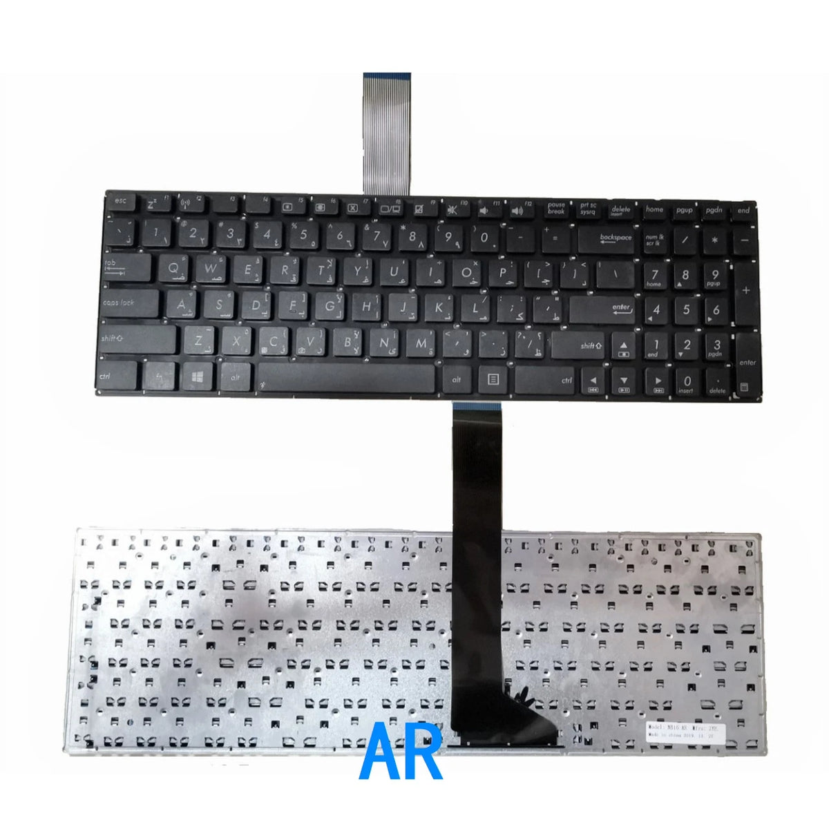 New US Russian Spanish UK Arab Brazil Language  Keyboard For ASUS X550 X550C X550CA X550CC X550CL X550D X550E X550J X550L X550M ASUS laptop repair parts