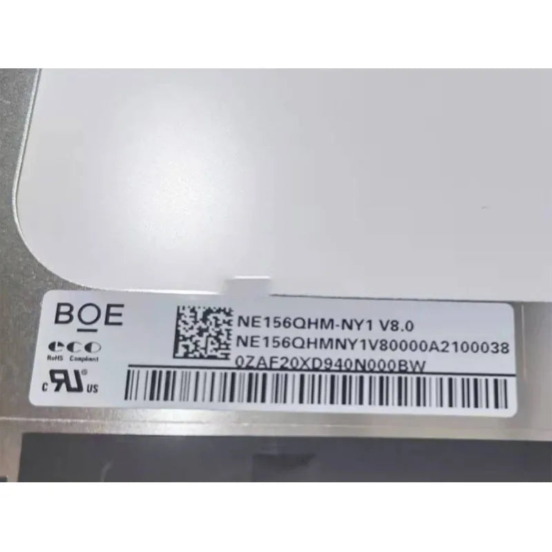 15.6 Inch IPS Screen NE156QHM-NY1 NE156QHM-NY4 N156KME-GNA MNF601CA1-3 100%DCI-P3 2560*1440 2K165HZ 72NTSC 100% SRGB 40pins
