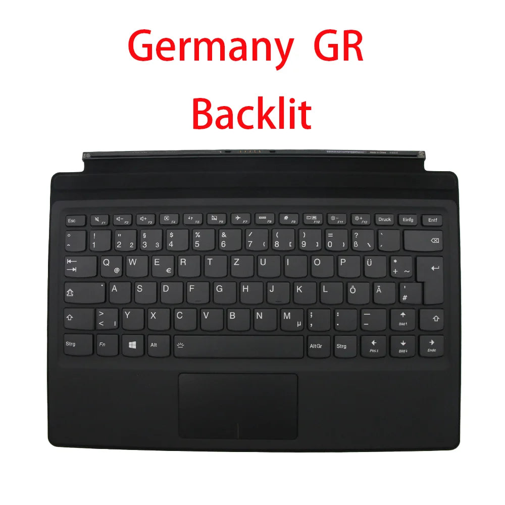 US UK RU DE TH PT HU CFB New for Lenovo Miix 510 -12IKB Laptop Keyboard Black Backlit FRU 5N20N21149 5N20N21128 Lenovo laptop repair parts