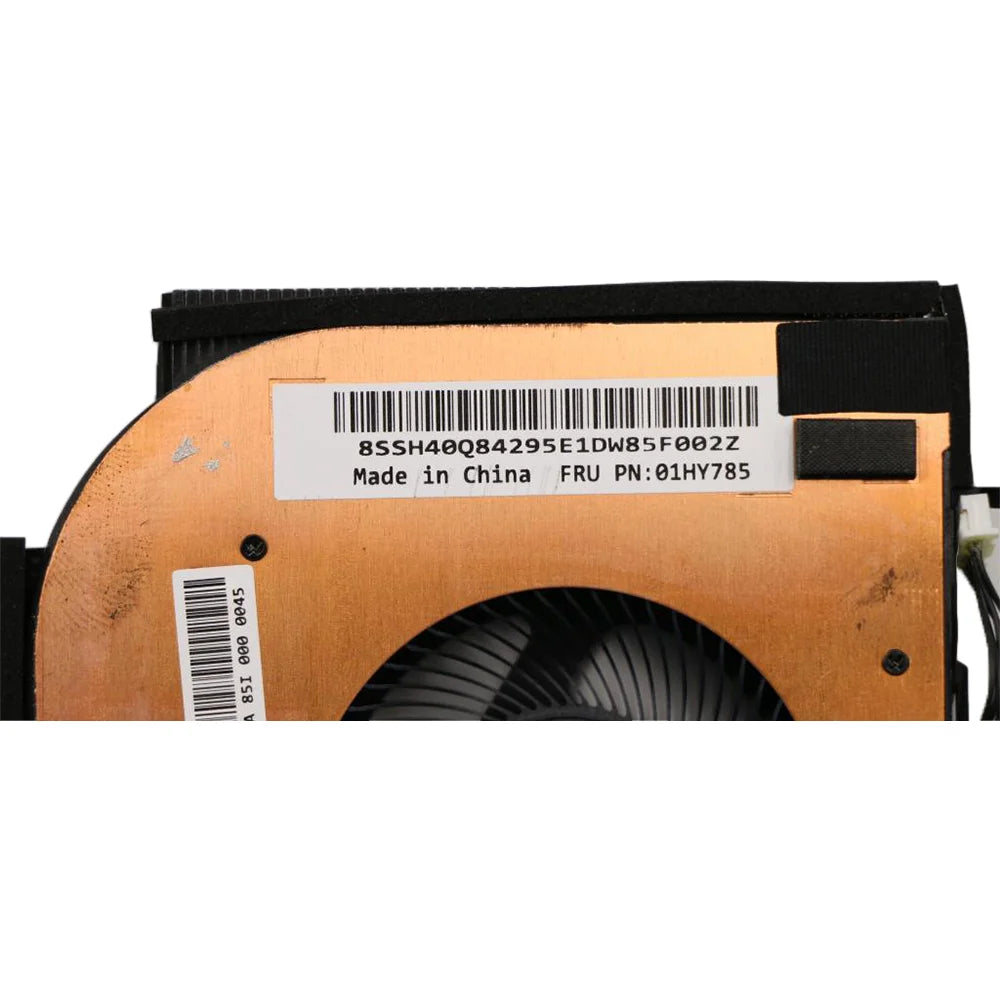 Original For Lenovo ThinkPad P52 Laptop Fan Heatsink CPU Cooler Cooling Fan N18P FRU:01HY785 01HY786 Lenovo laptop repair parts