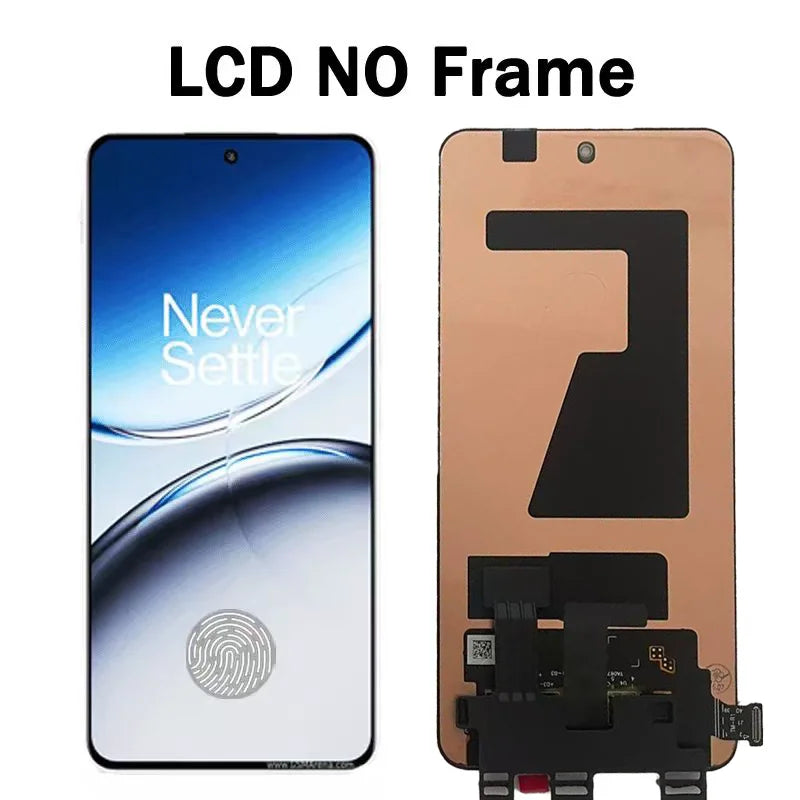 6.74"AMOLED 120Hz For OnePlus Nord 4 Nord4 CPH2663 CPH2661 LCD Touch Screen Digitizer For 1+Nord 4 Nord4 Display Screen  OnePlus phone repair parts
