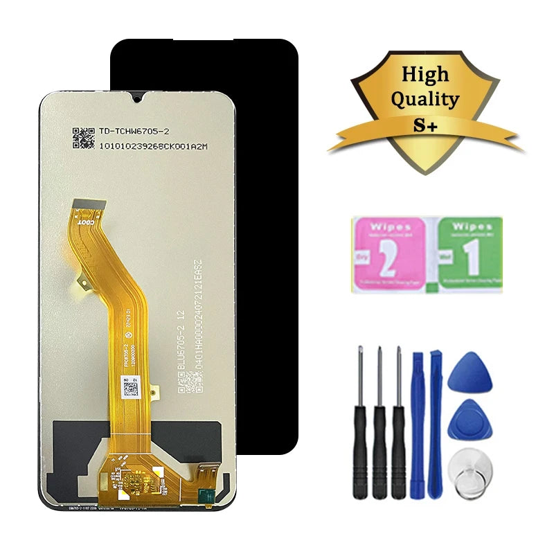 6.75" Tested  For TCL 505 LCD T509K Display Screen Touch Panel Digitizer For TCL 505 4G LCD Replacement Repair Parts TCL phone repair parts