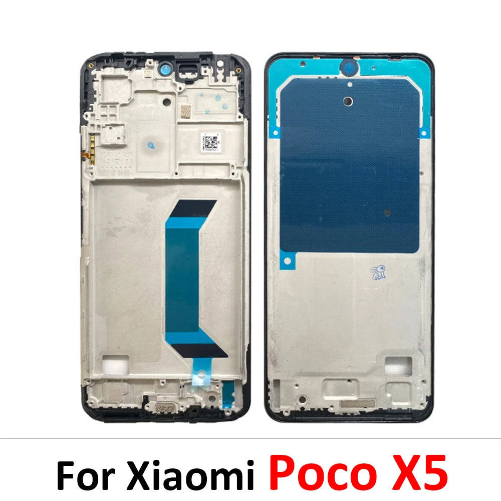 New Housing Middle Frame Bezel Middle Frame For Xiaomi Poco X3 X4 GT X5 M4 M5 Pro 4G 5G M5s Replacement Parts  Xiaomi  Xiao mi phone repair parts