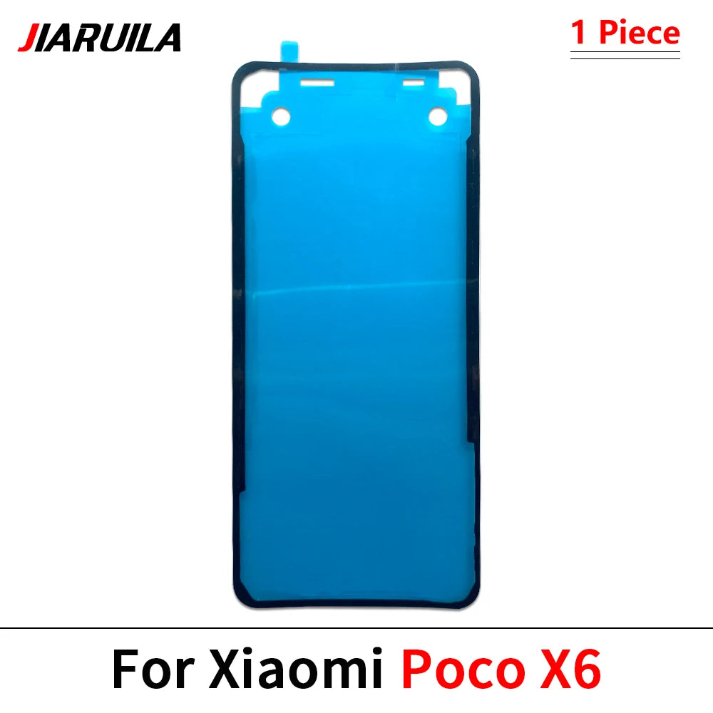 New For XIaomi Poco F3 F4 F5 M4 X3 X4 X5 X6 Pro GT 4G 5G Adhesive Sticker Back Housing Battery Cover Glue Tape  Xiaomi  Xiao mi phone repair parts