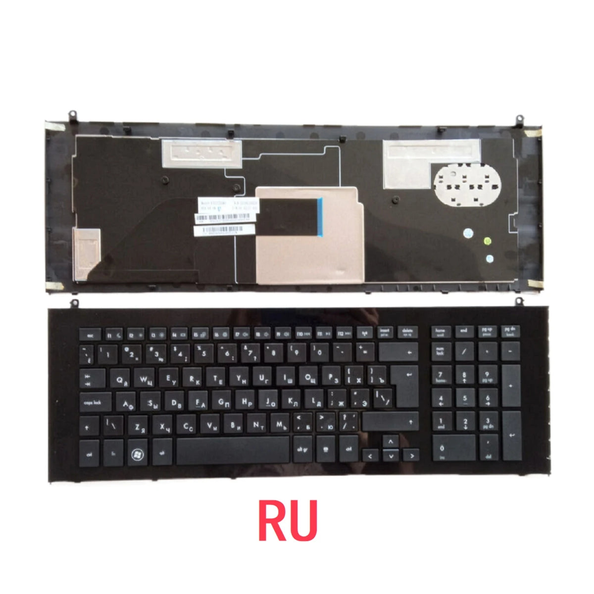 New UI Russian Laptop Keyboard For HP ProBook 4720 4720S Notebook PC Replacement  HP laptop repair parts