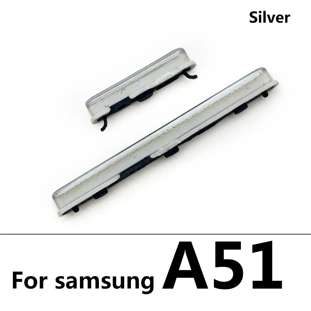 New Side Key Power and Volume Button For Samsung A31 A315F A51 A515F A70 A705F A71 A715F External Plastic Button Samsung phone repair parts
