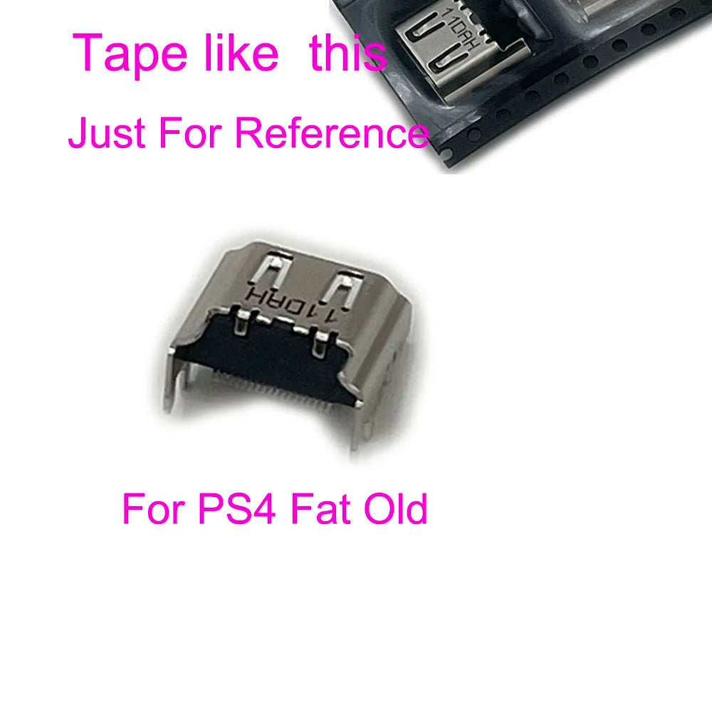 Replacement HDMI-compatible Port Display Socket Jack Connector for Sony PlayStation 4 PS4 Old Fat & Slim Pro Console Interface Game console repair parts