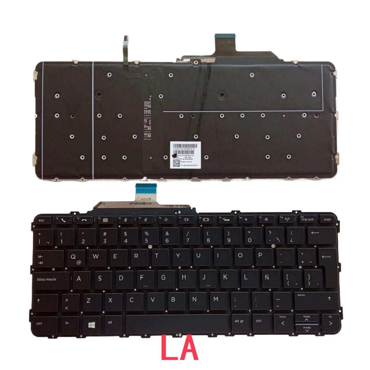 New US Spanish Latin UK Arab Brazil Portuguese Laptop Backlit Keyboard For HP EliteBook Folio G1 904671-001  HP laptop repair parts