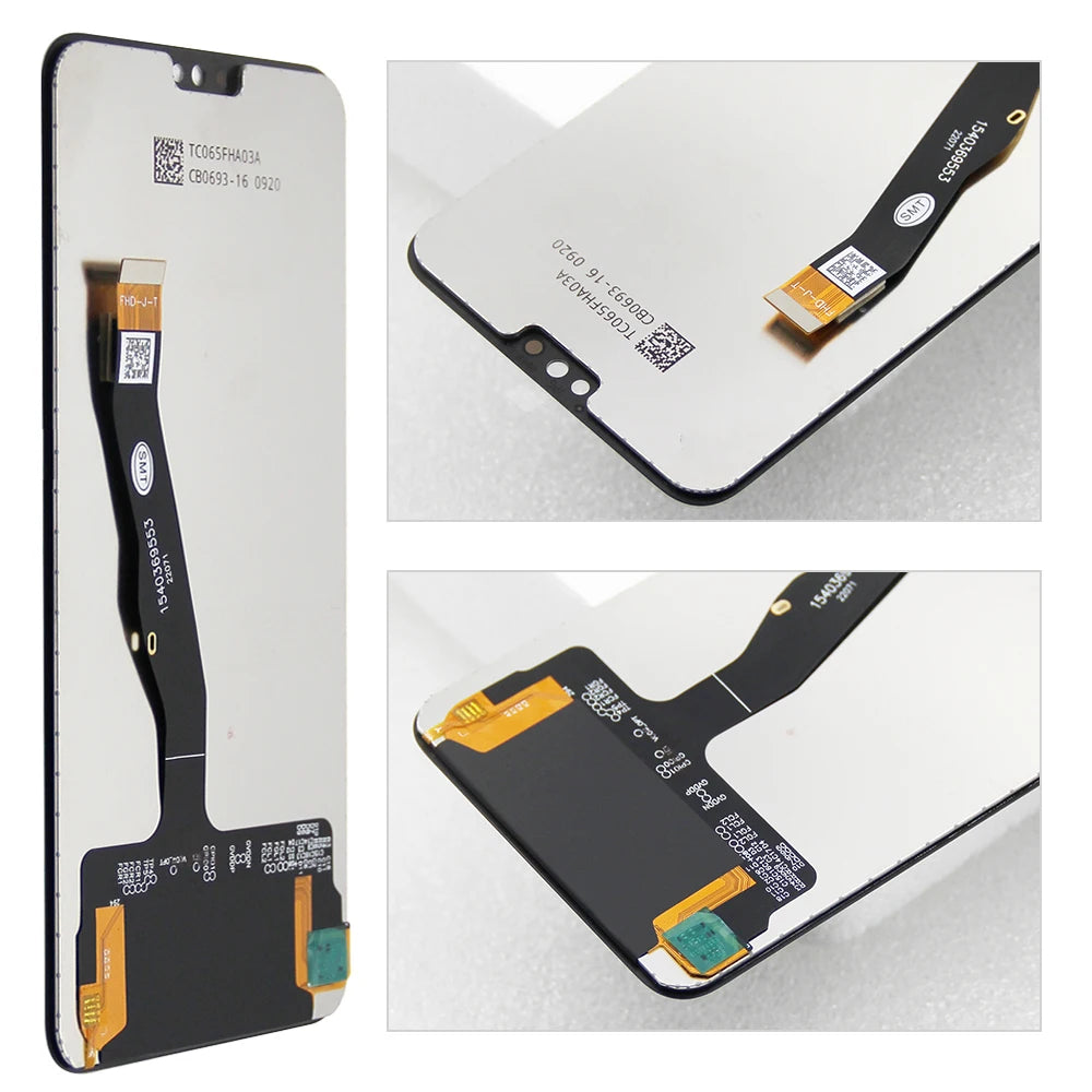 6.5" Display Screen Replacement for Honor 8X JSN-L11 JSN-L21 L22 Lcd Display Digital Touch Screen With Frame for Honor 8X Honor phone repair parts