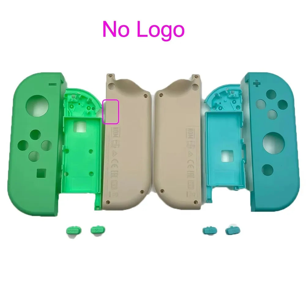 For Switch Oled Replacement Clear Transparent Shell Cover  SL SR Buttons for Nintendo Switch NS Joy Con  Controller Housing Case Game console repair parts