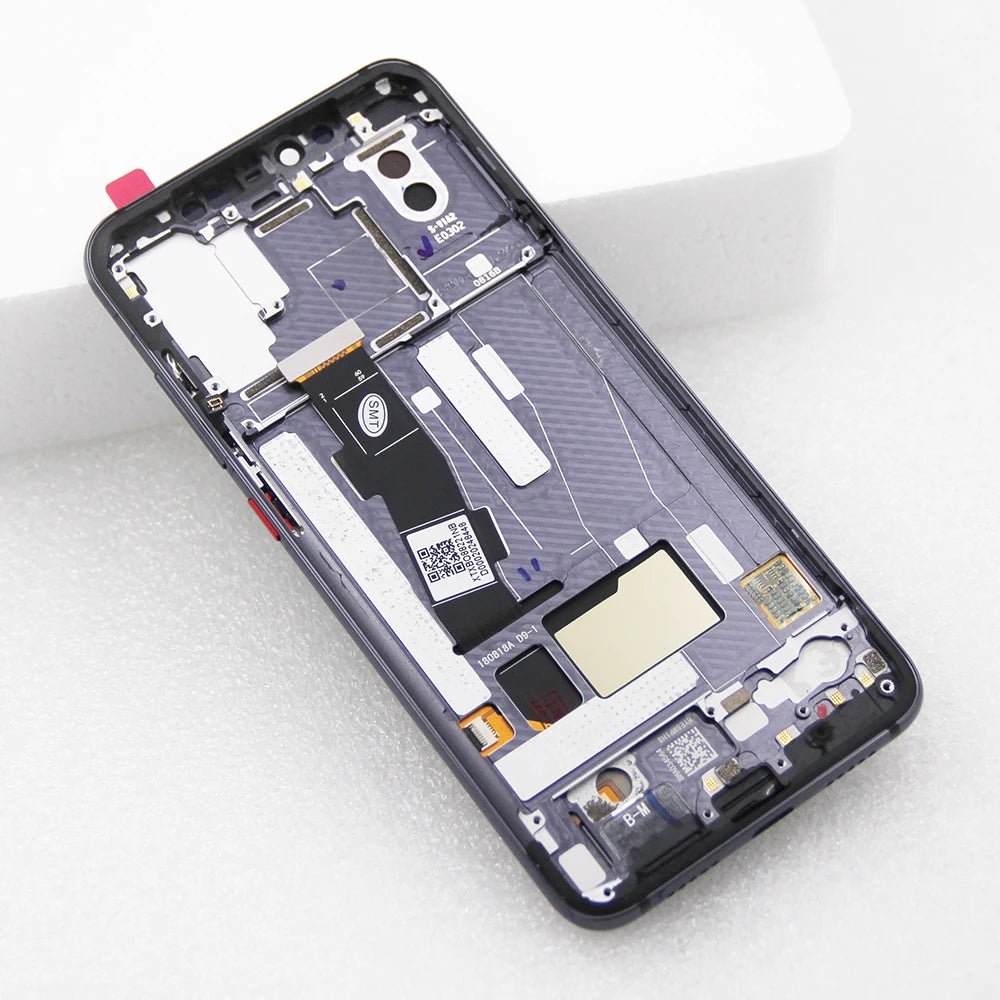 Super Amoled Mi 8 Pro Display Screen, for Xiaomi Mi 8 Pro M1807E8A Lcd Display Digital Touch Screen with Frame Replacement Xiaomi phone repair parts