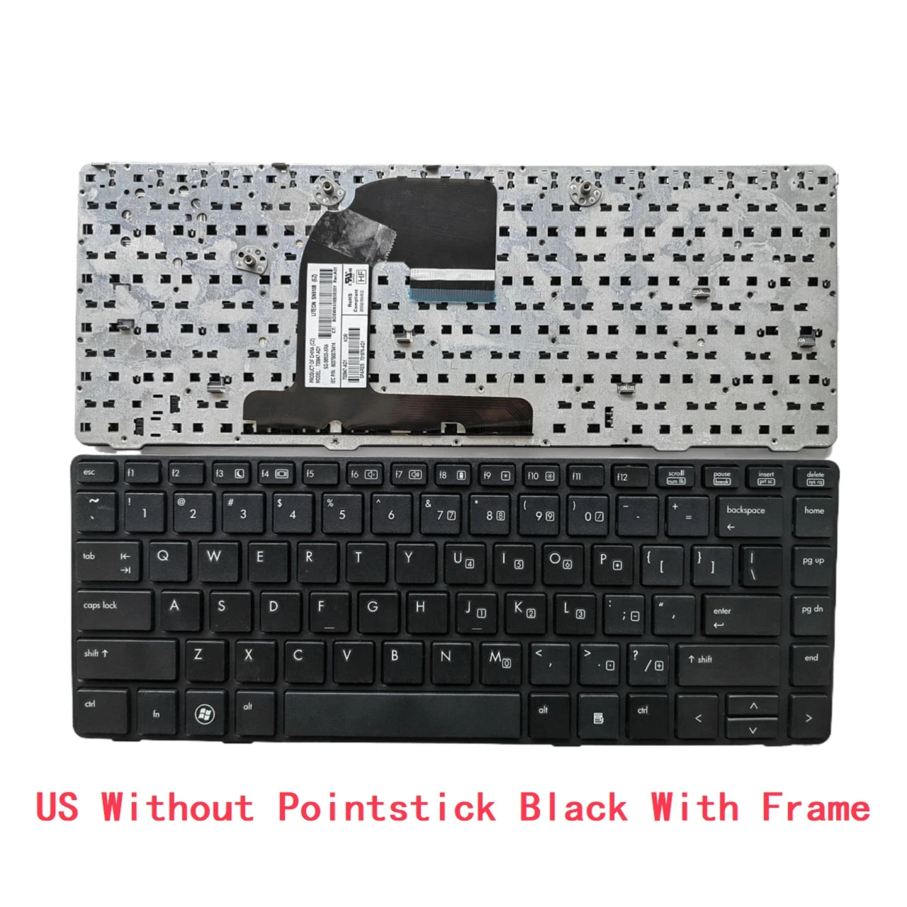 US UI Russian Spanish Latin Brazil Portuguese Keyboard For HP EliteBook 8460P 8460W 6460B 6460 6460P 8470 8470B 8470P 8470 6470  HP laptop repair parts