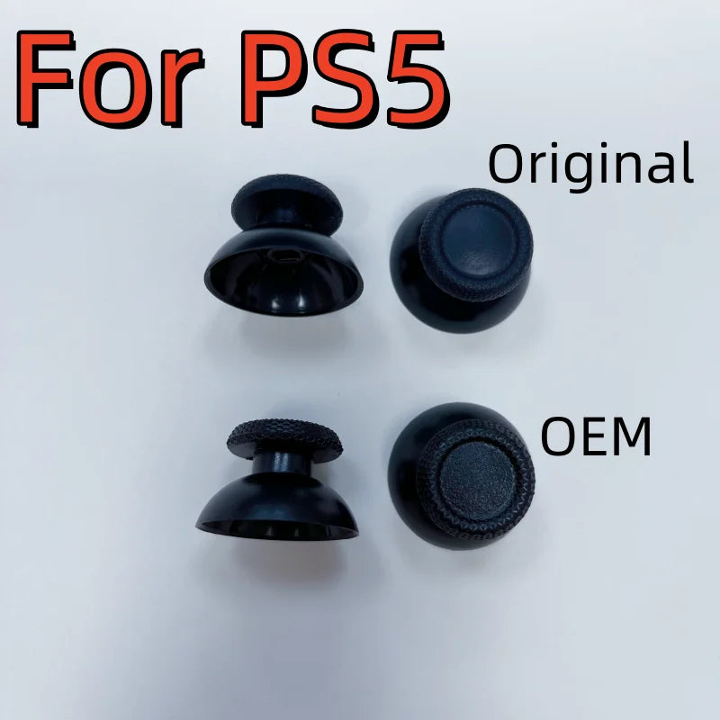10pcs/lot Original New for Ps5 Gamepad Controller 3D Analog Button Thumb Stick Joystick Thumbstick Mushroom Cap Game console repair parts