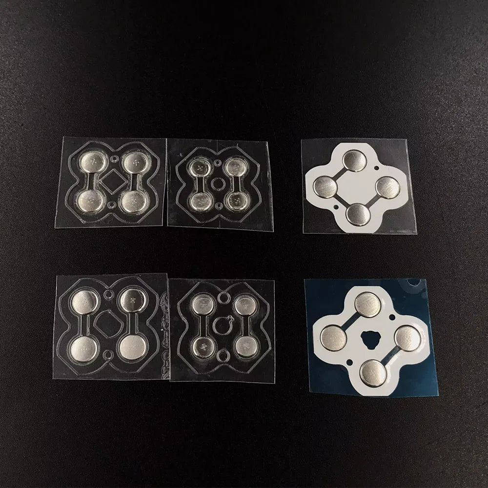 1-5-10pcs For 3DS XL LL New 3DS XL LL Controller D Pad Button Metal Dome Conductive Film Game console repair parts