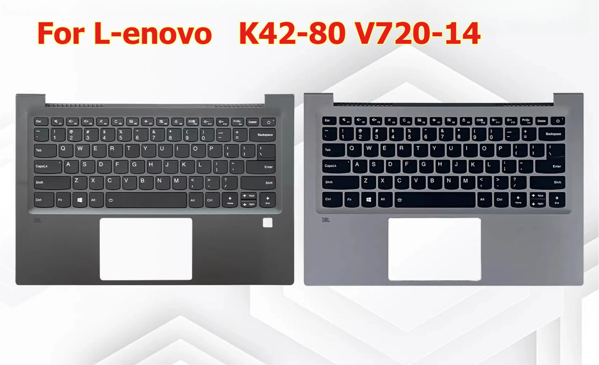 Upper case keyboard for Lenovo Ideapad Zhaoyang K42-80 V720-14 topcase palmrest C shell keyboard cover touchpad assembly Lenovo laptop repair parts