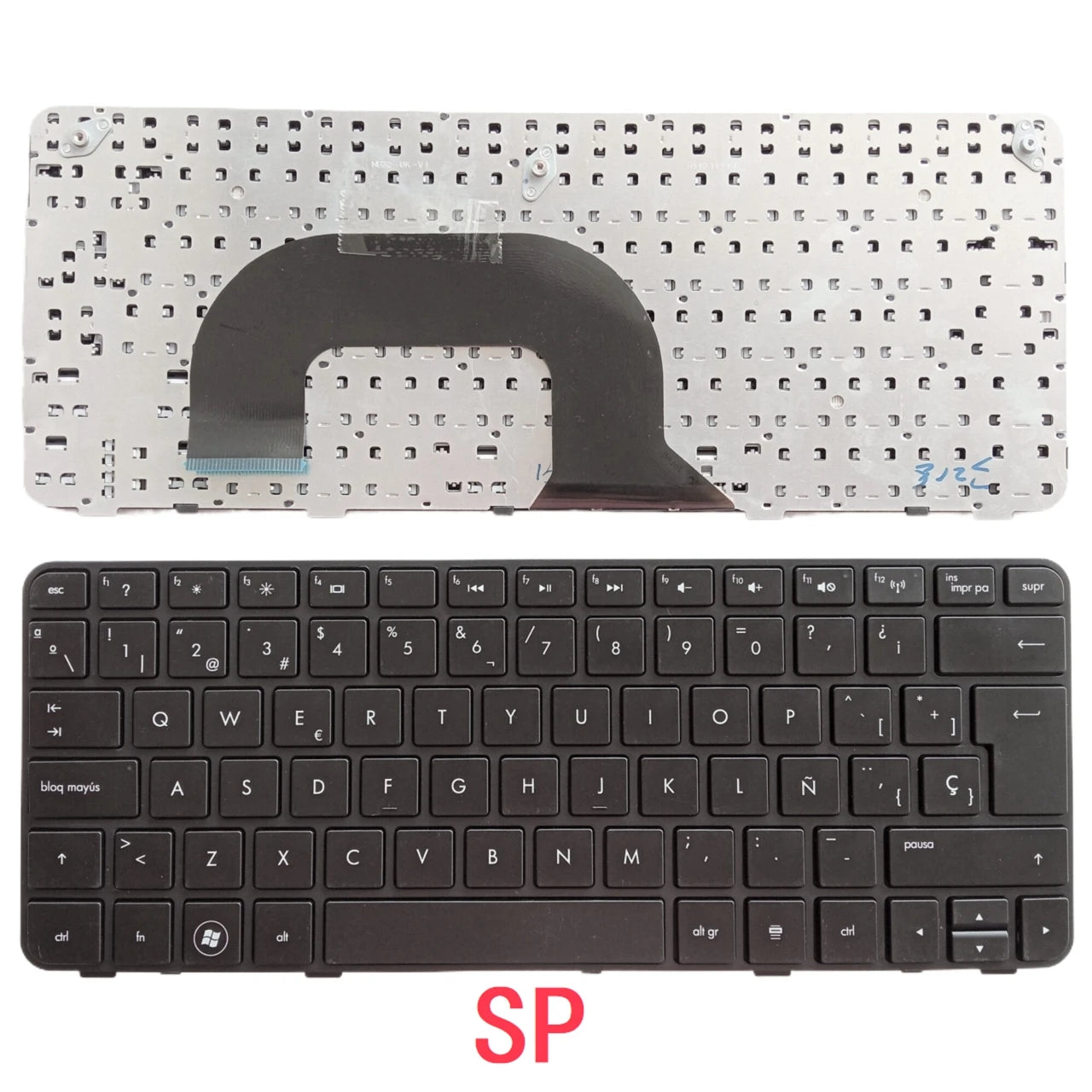 New UI Spanish Latin Brazil Portuguese Laptop Keyboard For HP Pavilion DM1 DM1-4000 DM1-4100 DM1-4200 Notebook PC Replacement HP laptop repair parts