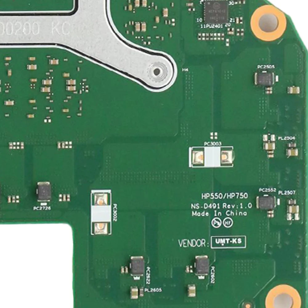 Laptop Board For Lenovo ThinkPad P15 Gen 2 20YQ 20YR  Board NS-D491 GPU RTXA3000 QN20-E3 8G FRU:5C51C94208 Lenovo laptop repair parts