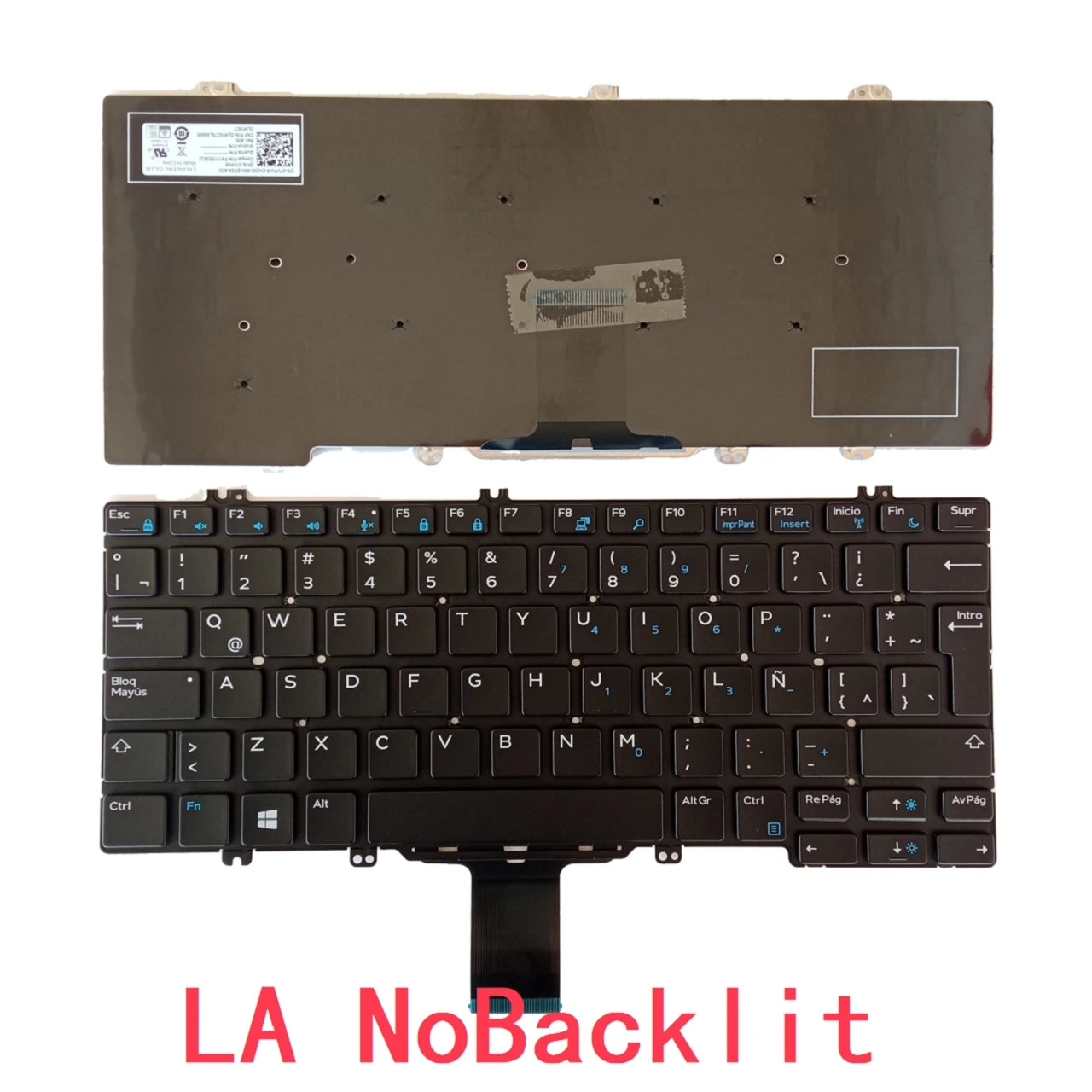 New US Spanish Latin UK Laptop Backlit Keyboard For Dell Latitude E5280 5288 5289 7280 E7380 E7220 0GDRR0Dell laptop repair parts