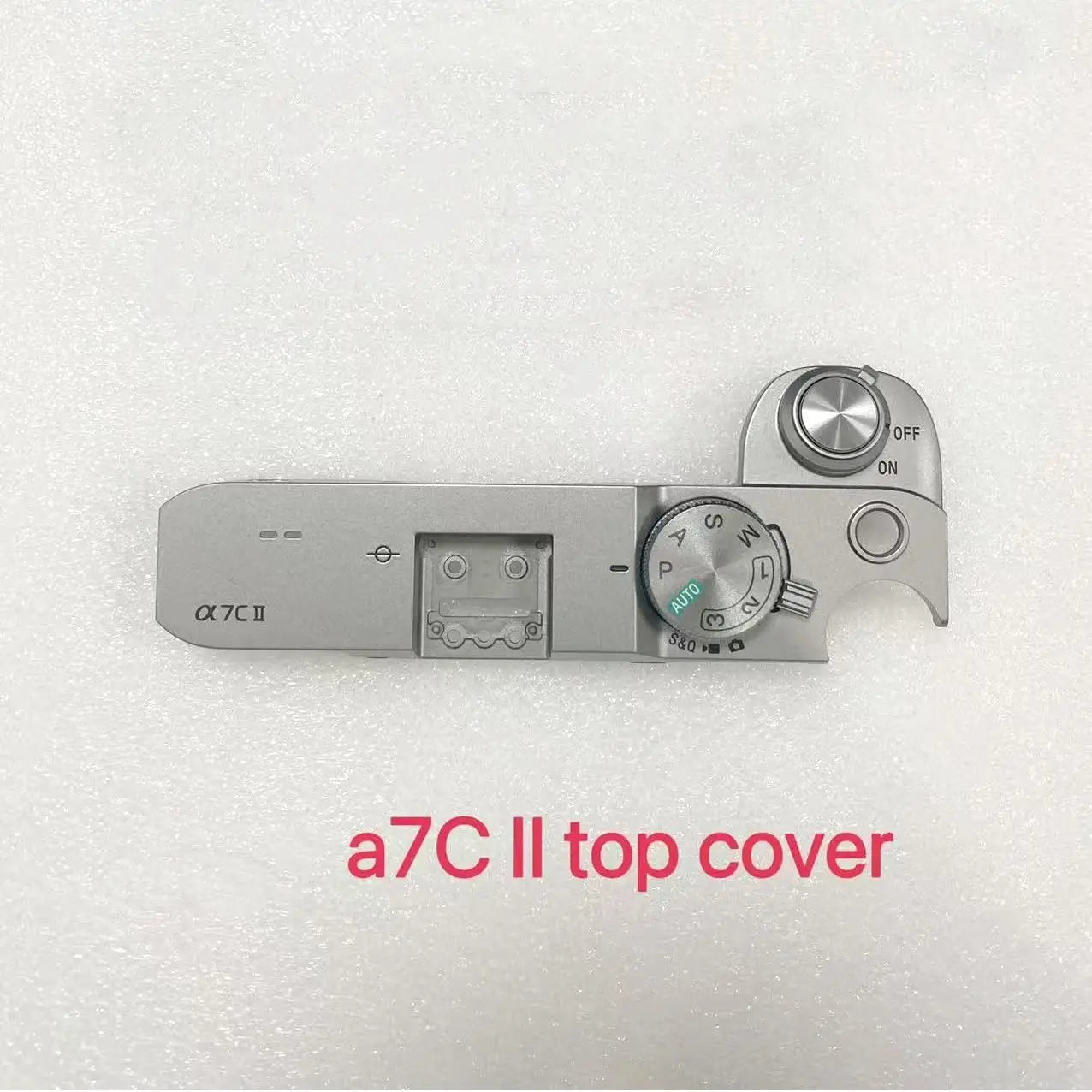 New Original Body Top Cover Shell for Sony A7C2 A7C II Top Shell with Mode Dial and ON/OFF Button Camera Repair Parts Digital Camera repair parts